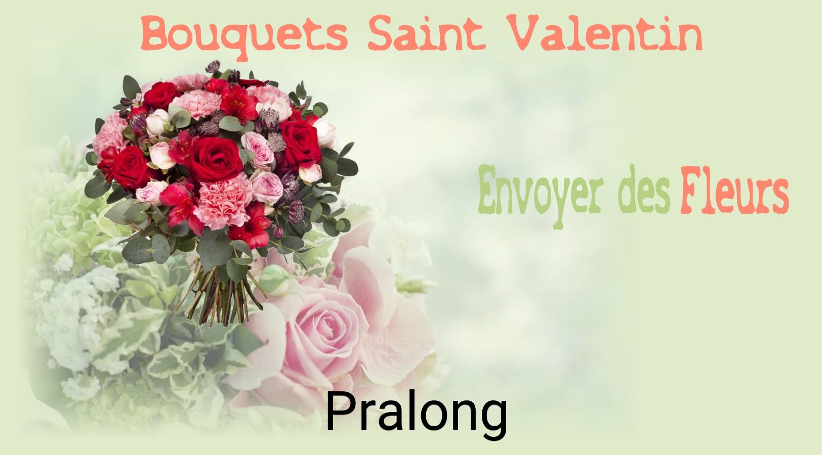 Roses de Saint-Valentin livrées à Pralong